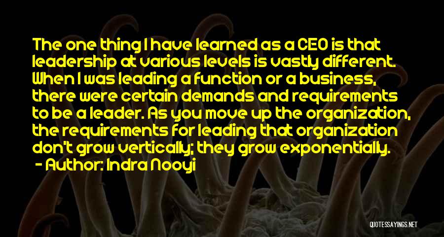 Ceo Leadership Quotes By Indra Nooyi