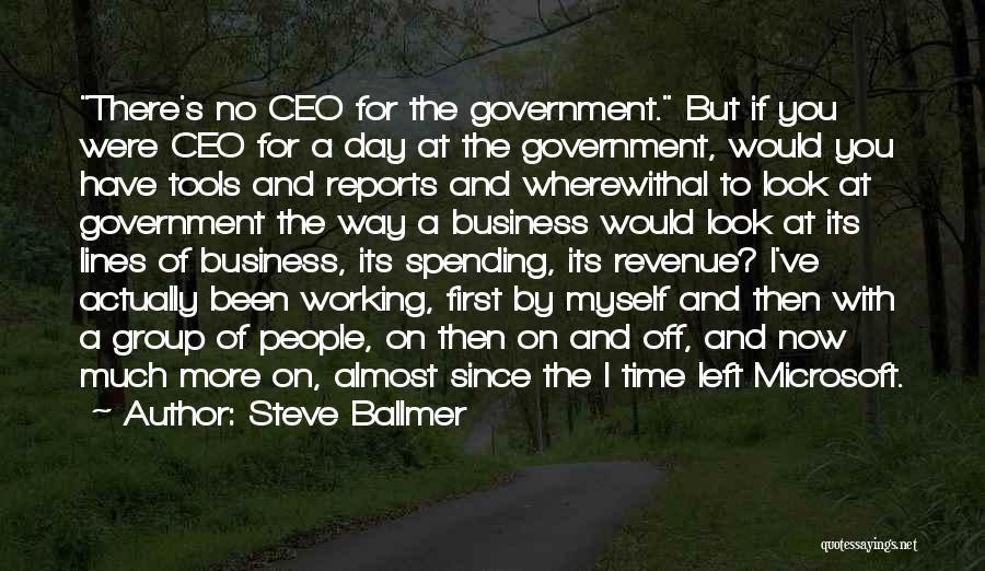 Ceo Of Microsoft Quotes By Steve Ballmer
