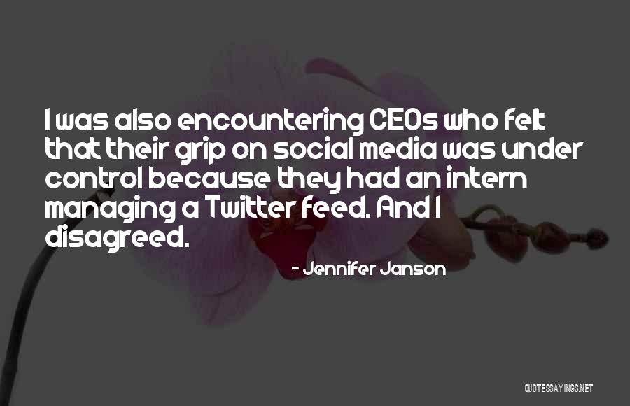 Ceos Quotes By Jennifer Janson Ceos Quotes By Jennifer Janson