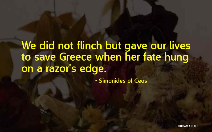 Ceos Quotes By Simonides Of Ceos Ceos Quotes By Simonides Of Ceos