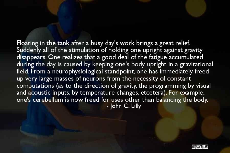 Cerebellum Quotes By John C. Lilly Cerebellum Quotes By John C. Lilly