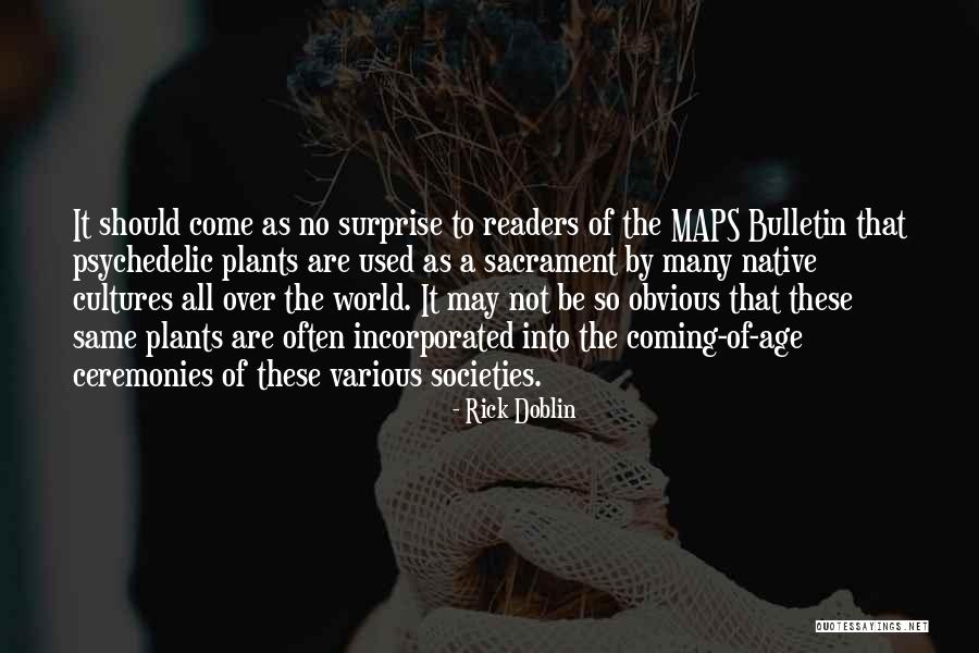 Ceremonies Quotes By Rick Doblin Ceremonies Quotes By Rick Doblin