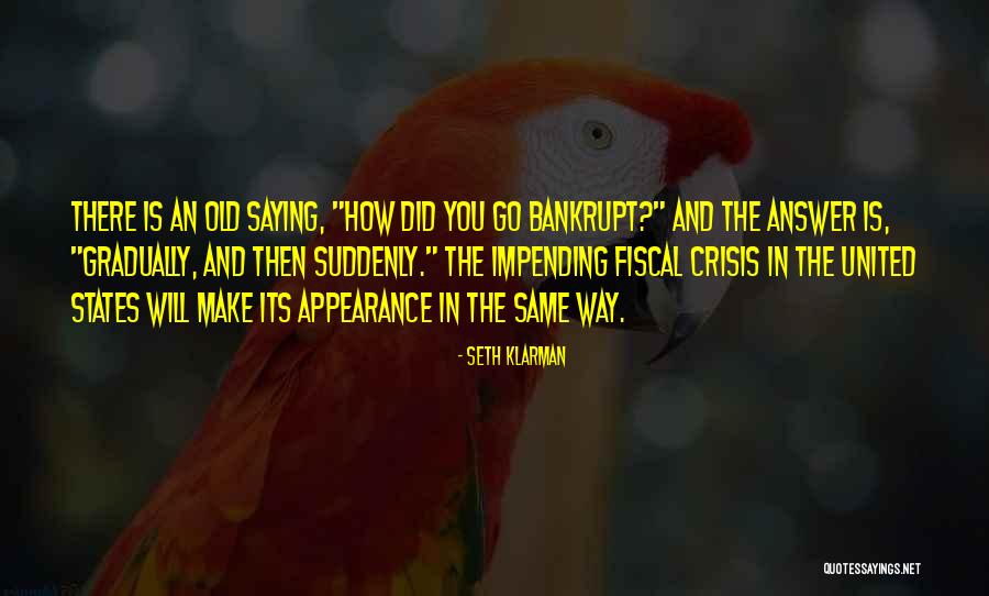 Ceresole E Quotes By Seth Klarman Ceresole E Quotes By Seth Klarman