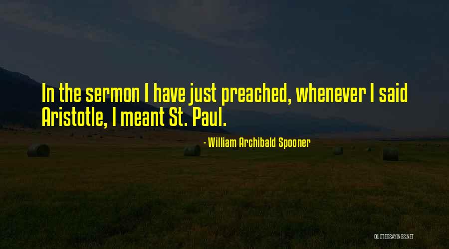 Cerionidae Quotes By William Archibald Spooner Cerionidae Quotes By William Archibald Spooner