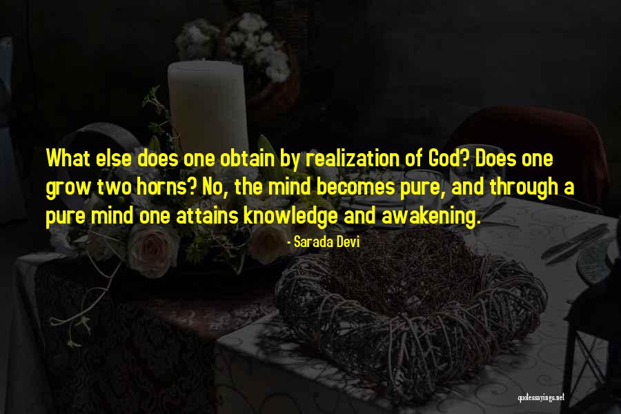 Cerrone Quotes By Sarada Devi Cerrone Quotes By Sarada Devi