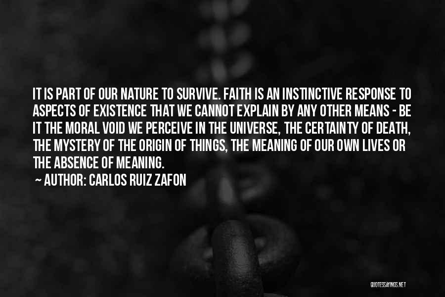 Certainty Of Death Quotes By Carlos Ruiz Zafon