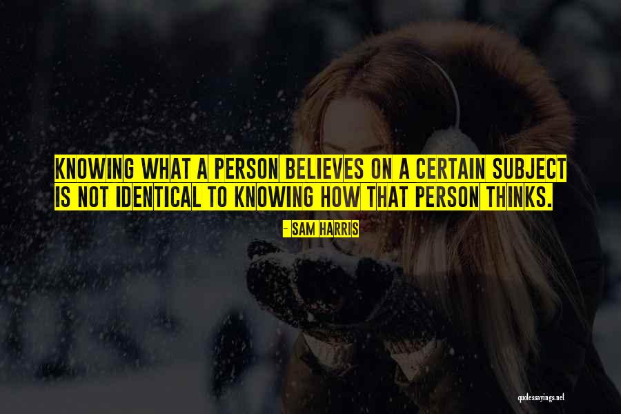 Certera Definicion Quotes By Sam Harris