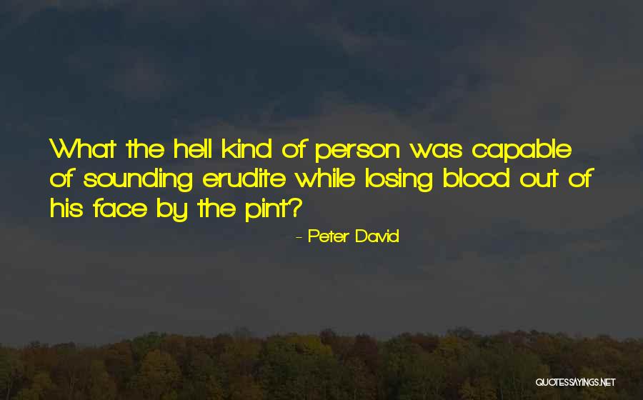 Certidumbre Riesgo Quotes By Peter David Certidumbre Riesgo Quotes By Peter David