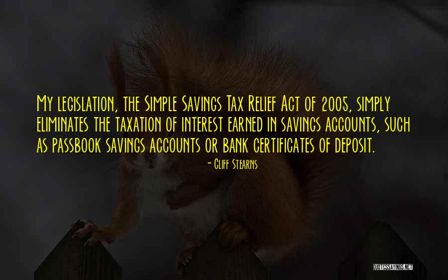 Certificates Quotes By Cliff Stearns Certificates Quotes By Cliff Stearns