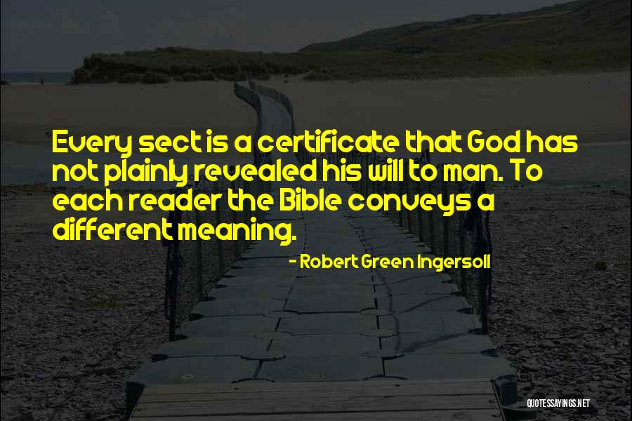 Certificates Quotes By Robert Green Ingersoll Certificates Quotes By Robert Green Ingersoll