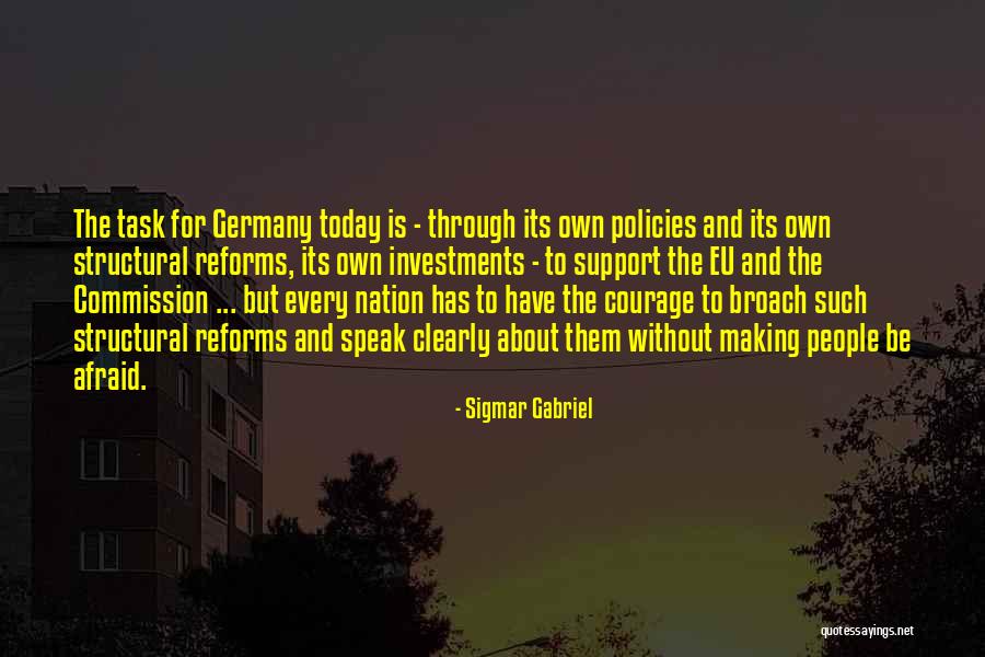 Certify For Benefits Quotes By Sigmar Gabriel Certify For Benefits Quotes By Sigmar Gabriel
