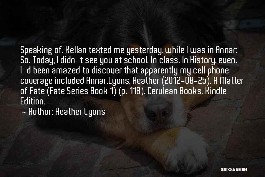 Cerulean Quotes By Heather Lyons