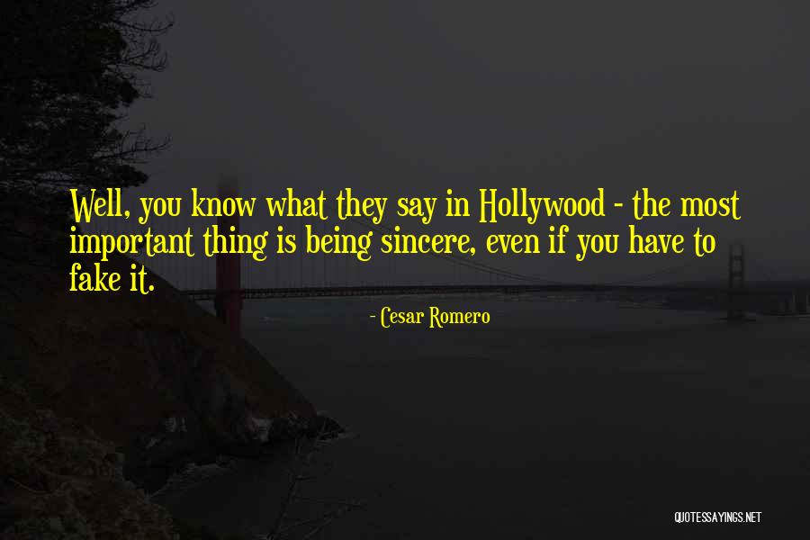 Cesar Romero Quotes 1980274 Cesar Romero Quotes 1980274