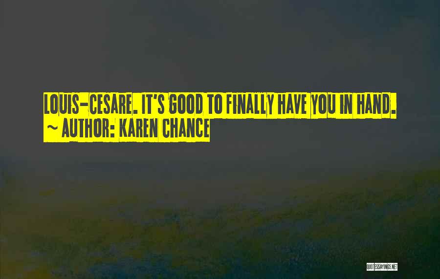 Cesare Quotes By Karen Chance