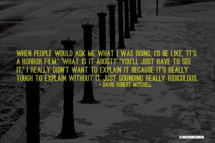 Cesca Restaurant Quotes By David Robert Mitchell Cesca Restaurant Quotes By David Robert Mitchell