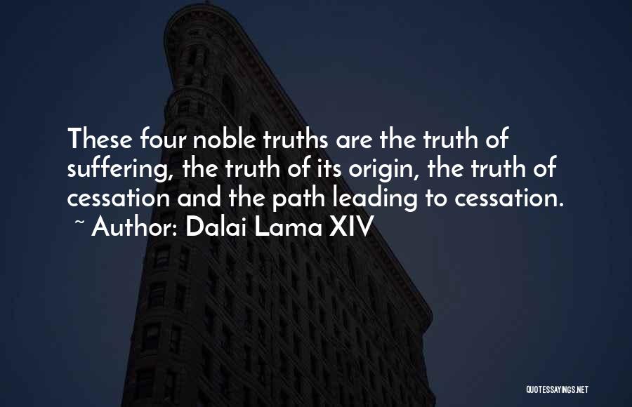 Cessation Quotes By Dalai Lama XIV