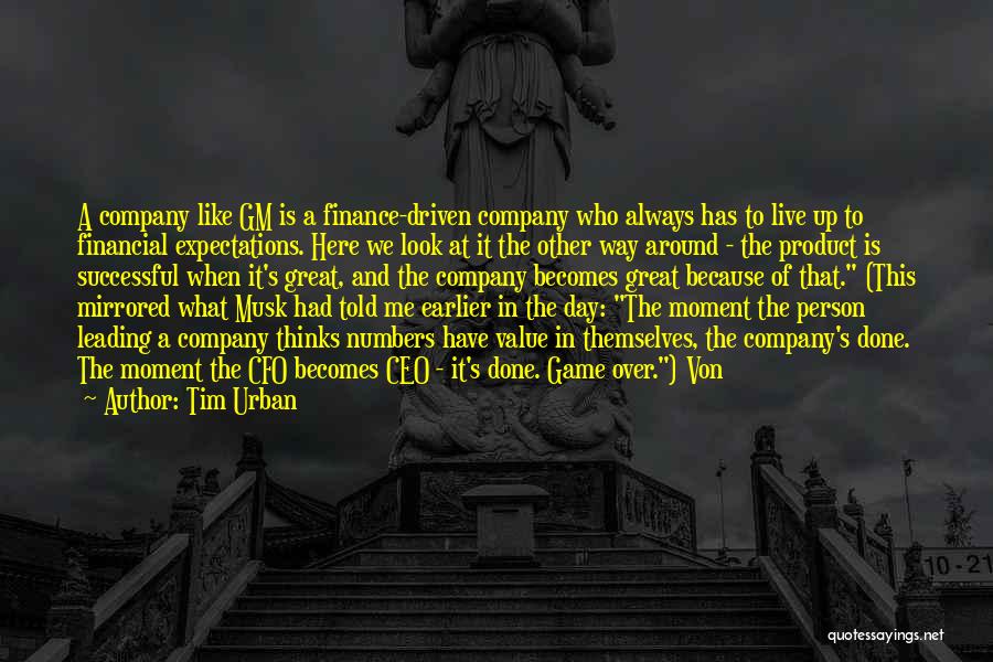Cfo Quotes By Tim Urban