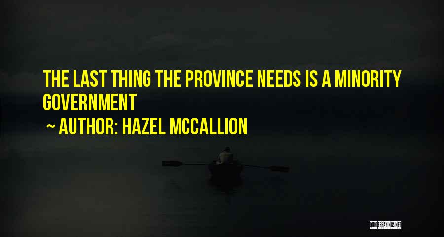 Chabeli Iglesias Quotes By Hazel McCallion