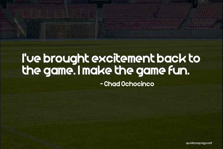 Chad Ochocinco Quotes 2167146