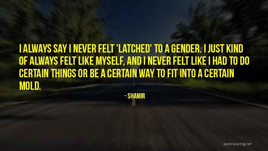 Chafing Fuel Quotes By Shamir Chafing Fuel Quotes By Shamir