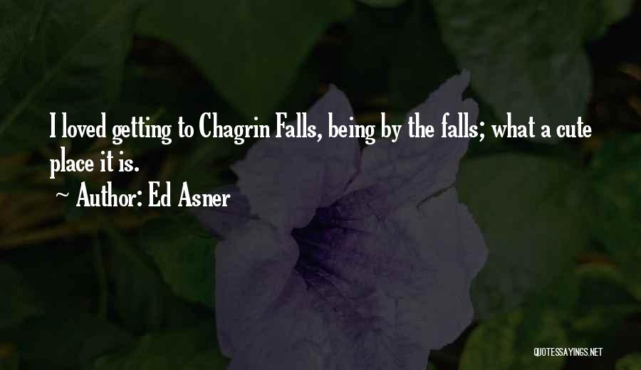 Chagrin Quotes By Ed Asner