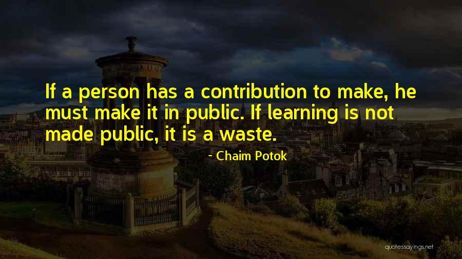 Chaim Potok Quotes 2128226