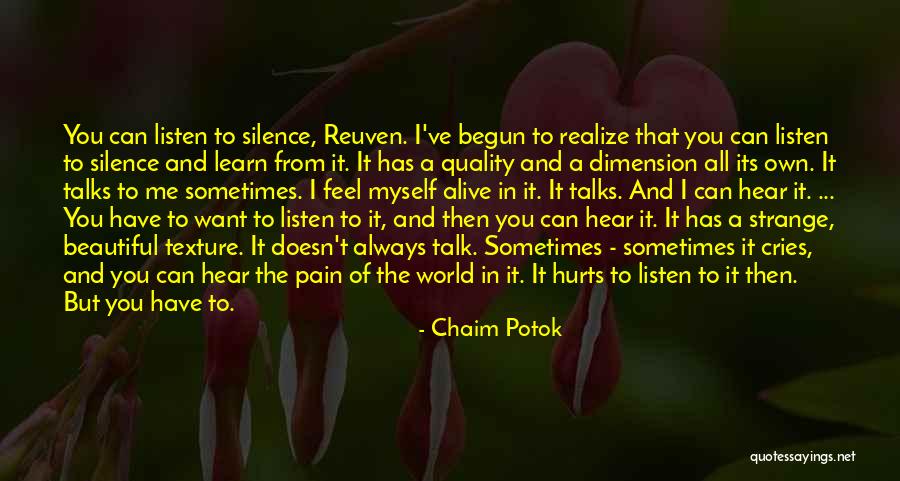 Chaim Potok Quotes 235858