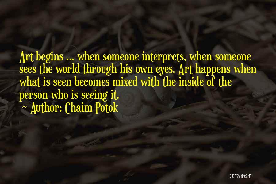 Chaim Potok Quotes 84220