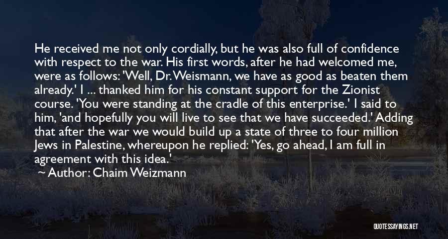 Chaim Weizmann Quotes 1870686