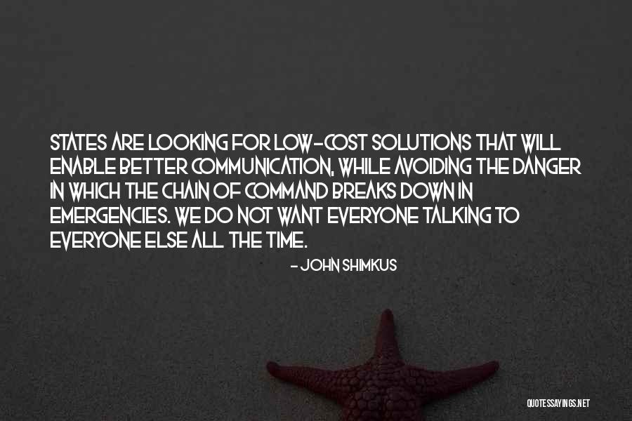 Chain Of Command Quotes By John Shimkus