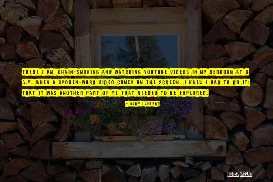 Chain Smoking Quotes By Mary Lambert Chain Smoking Quotes By Mary Lambert