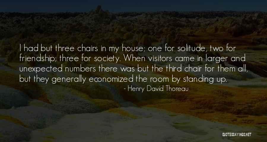 Chair And Friendship Quotes By Henry David Thoreau Chair And Friendship Quotes By Henry David Thoreau