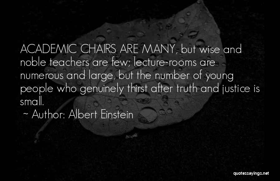 Chairs Quotes By Albert Einstein