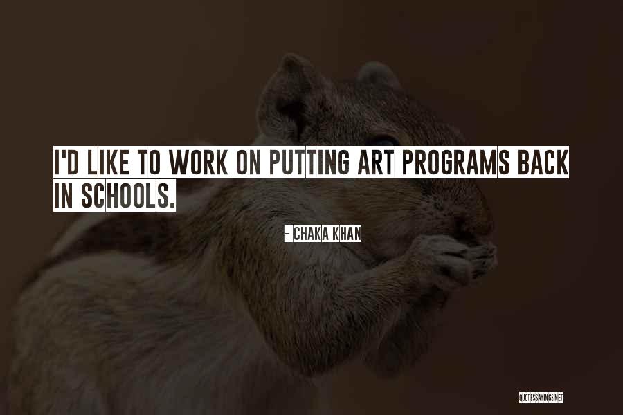 Chaka Khan Quotes 2223525 Chaka Khan Quotes 2223525