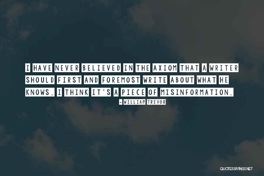 Chaleco Reflectivo Quotes By William Trevor Chaleco Reflectivo Quotes By William Trevor