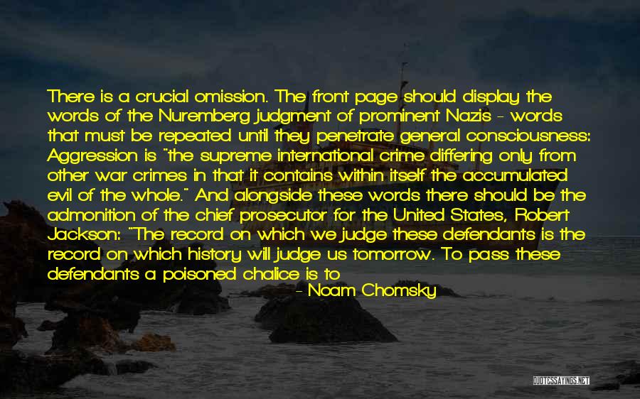 Chalice Well Quotes By Noam Chomsky