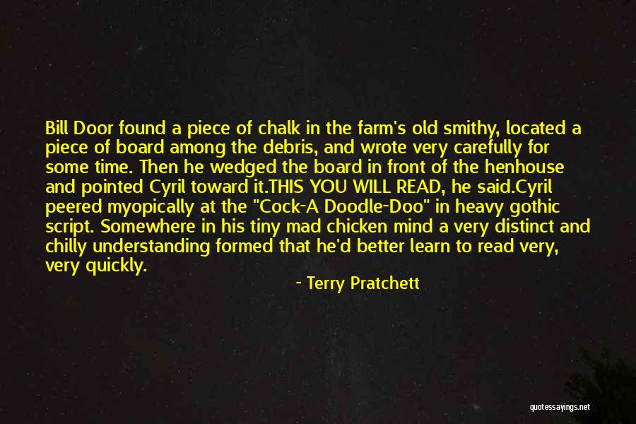 Chalk Piece Quotes By Terry Pratchett Chalk Piece Quotes By Terry Pratchett