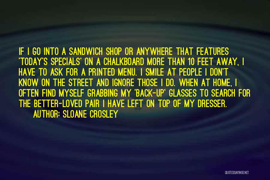Chalkboard Quotes By Sloane Crosley