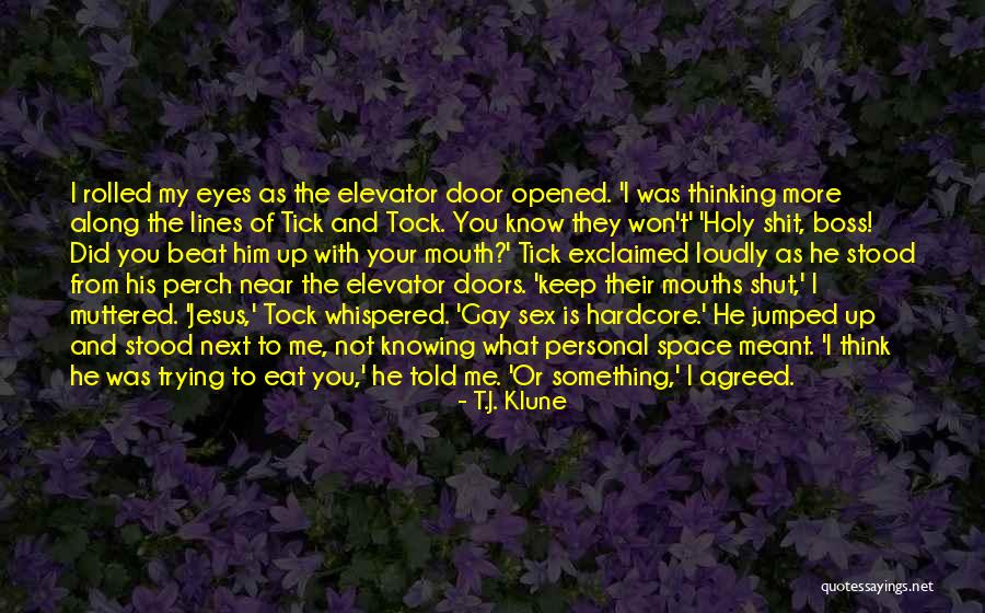 Chalkwell Coaches Quotes By T.J. Klune Chalkwell Coaches Quotes By T.J. Klune