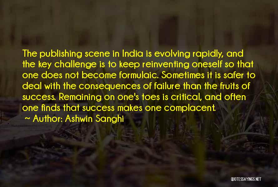 Challenge And Success Quotes By Ashwin Sanghi