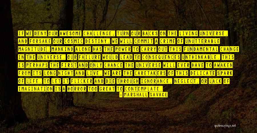 Challenge It And It Will Change Quotes By Marshall Savage Challenge It And It Will Change Quotes By Marshall Savage