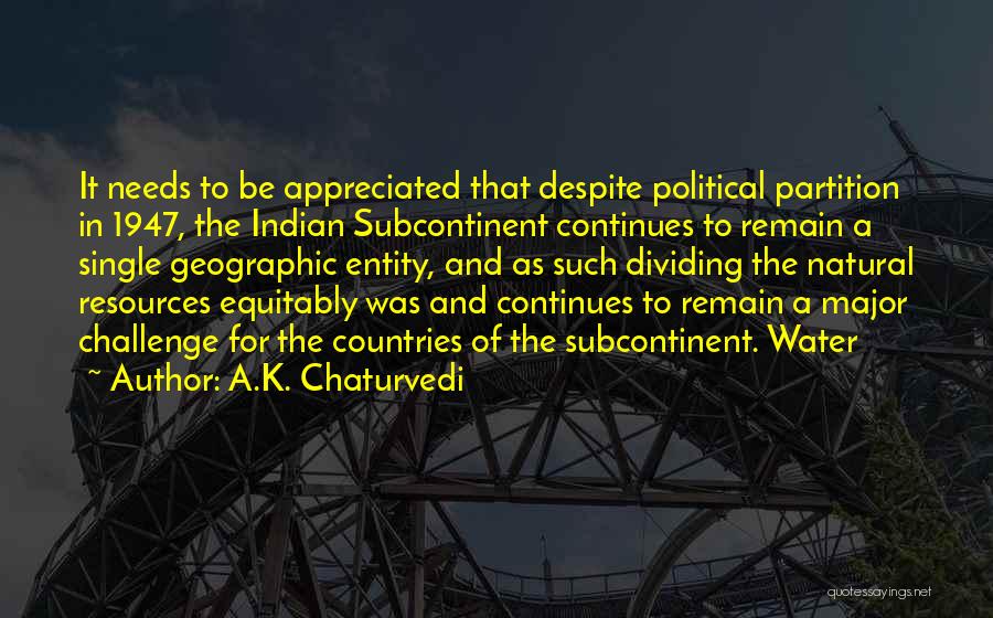 Challenge Political Quotes By A.K. Chaturvedi