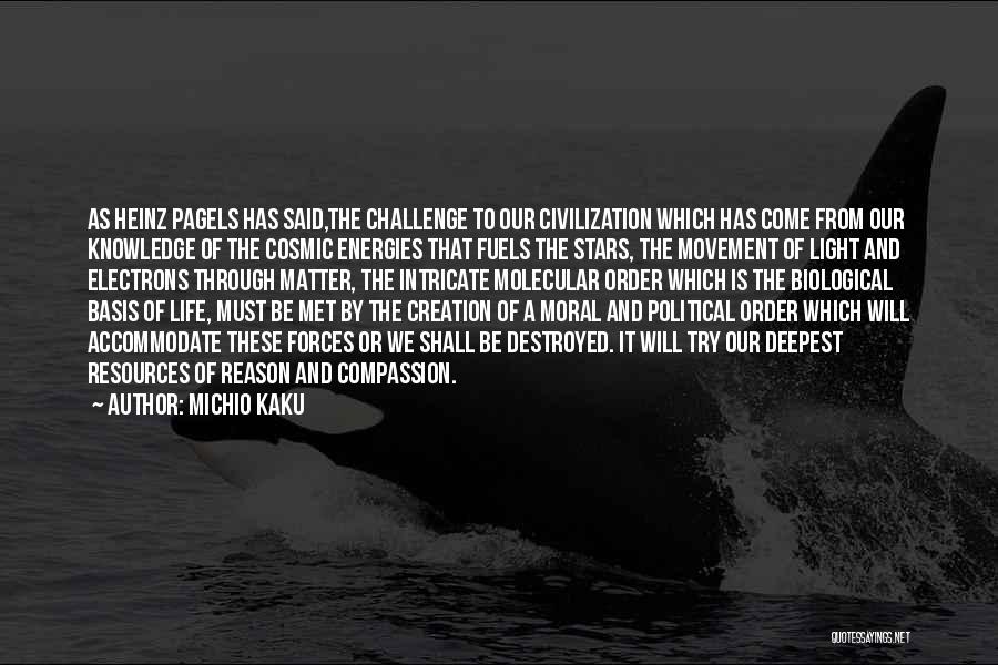 Challenge Political Quotes By Michio Kaku