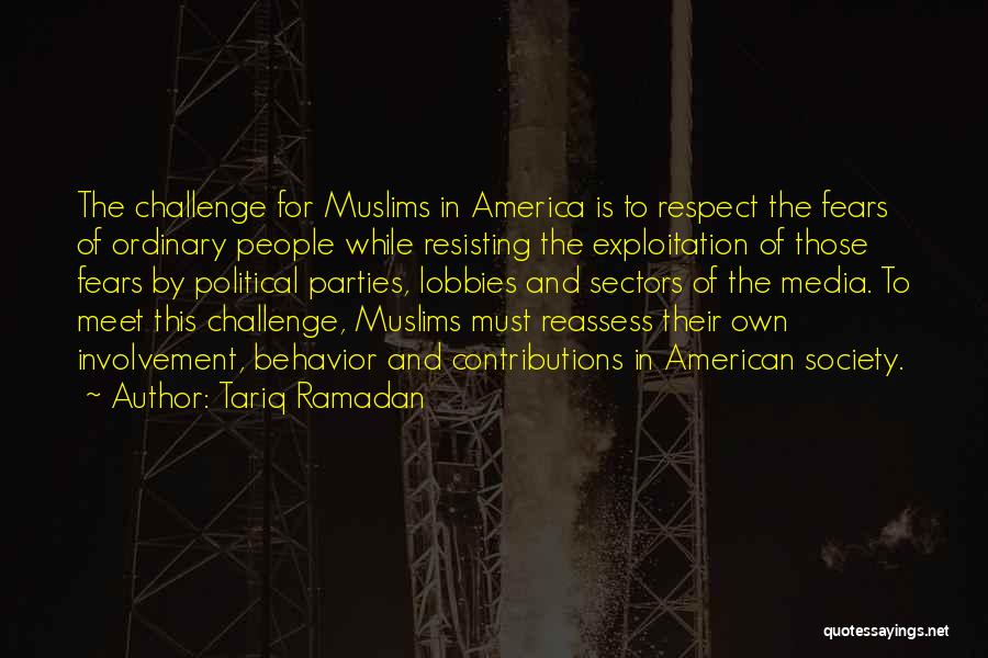 Challenge Political Quotes By Tariq Ramadan