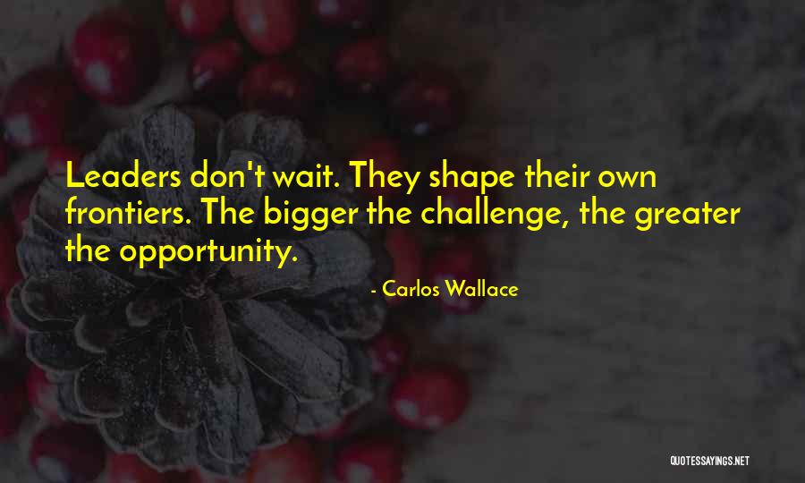 Challenge Quotes Quotes By Carlos Wallace Challenge Quotes Quotes By Carlos Wallace