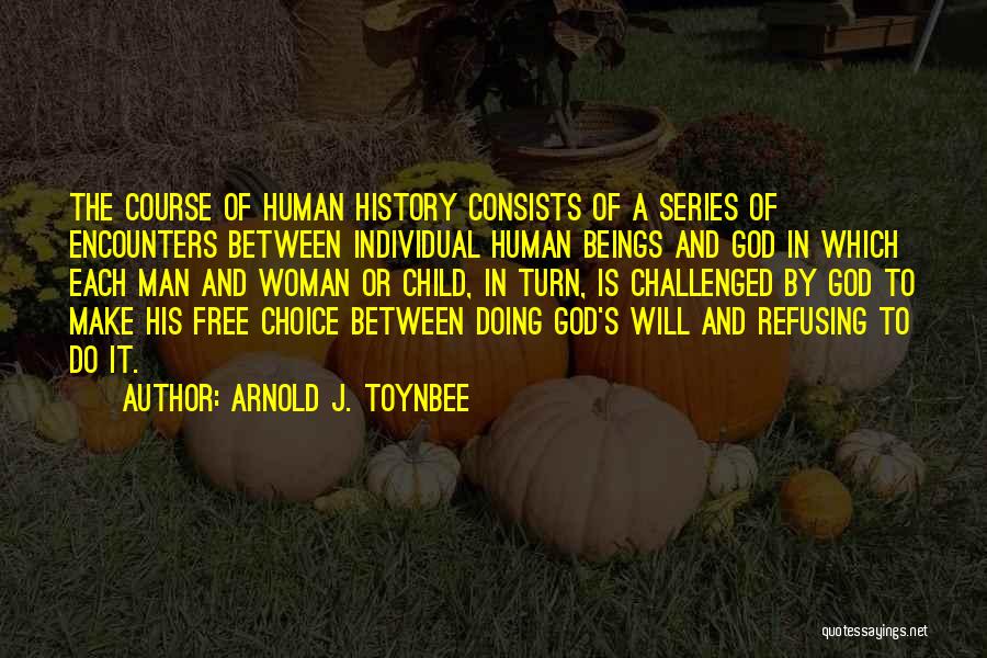 Challenged Quotes By Arnold J. Toynbee