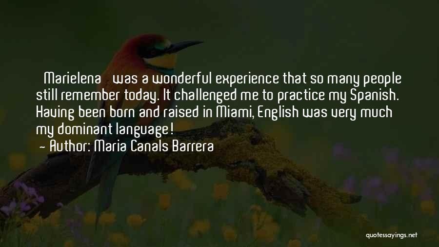 Challenged Quotes By Maria Canals Barrera