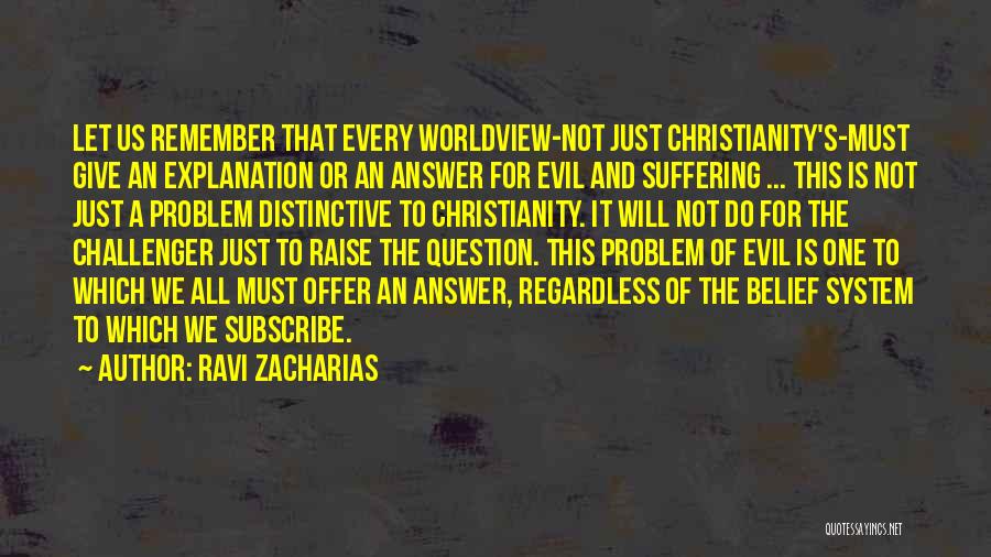 Challenger Quotes By Ravi Zacharias