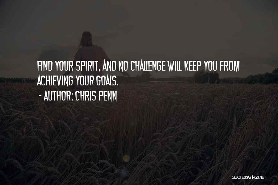 Challenges And Goals Quotes By Chris Penn