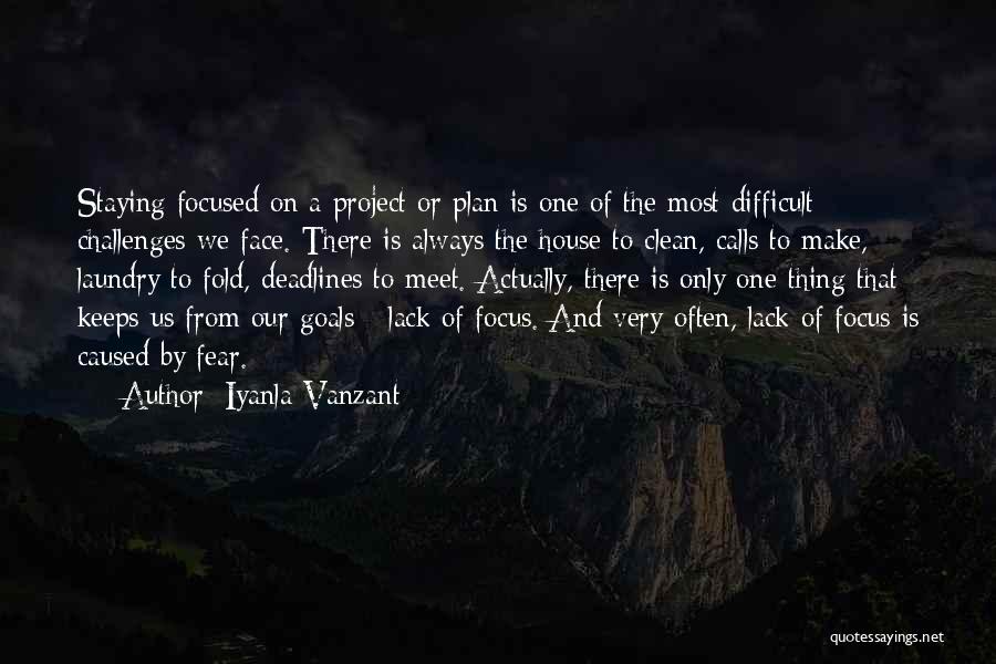 Challenges And Goals Quotes By Iyanla Vanzant